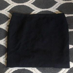 Black Liz Claiborne textured skirt size 22.